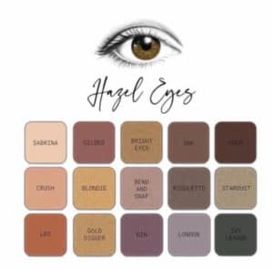 Seint eyeshadow for hazel eyes