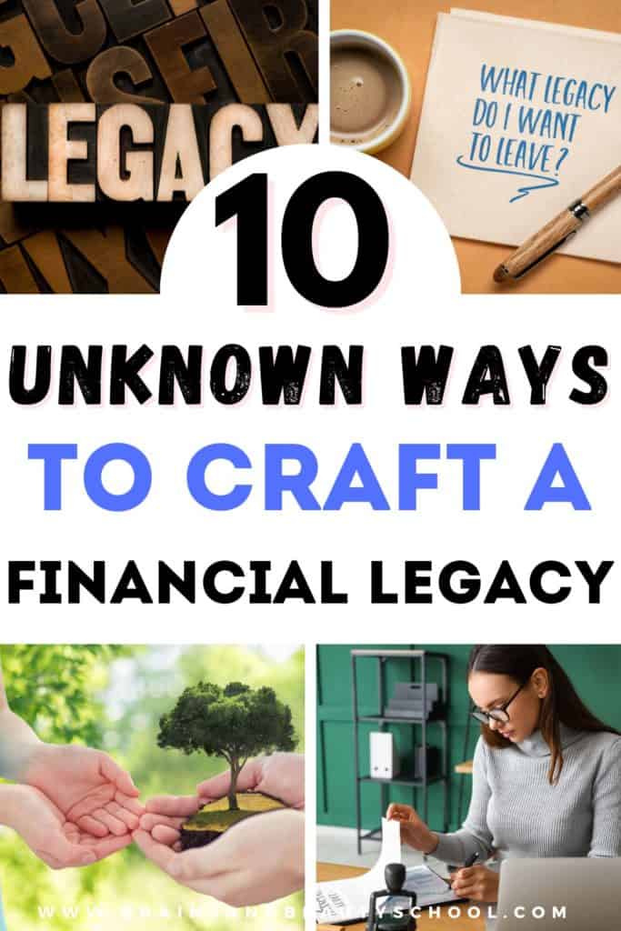 financial legacy